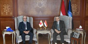 Adm. Rabiee meets the Japanese Ambassador to discuss developments in cooperation in the fields of training and marketing