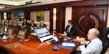 Adm. Ossama Rabiee discusses ways of entering into a partnership with UW Group of Cyprus and injecting investments to transform Port Said Shipyard into a world-class shipyard specialized in shipbuilding, providing maintenance and repair services as well a