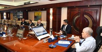 Adm. Ossama Rabiee discusses ways of entering into a partnership with UW Group of Cyprus and injecting investments to transform Port Said Shipyard into a world-class shipyard specialized in shipbuilding, providing maintenance and repair services as well a