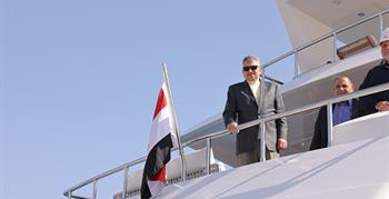 خلال جولته التفقدية بترسانة جنوب البحر الأحمر الفريق أسامة ربيع:" انتهاء أعمال التجارب والتسليم للقاطرتين "عزم 3" و"عزم 4" بقوة شد 90طن"