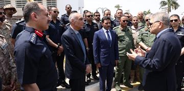 الفريق أسامة ربيع يستقبل وفد معهد دراسات الحرب الجوية