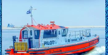 The marine ambulance service of the Canal responds to transferring a patient from one of the transiting vessels to receive treatment at the hospital