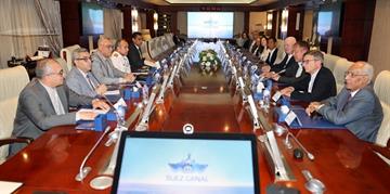 Suez Canal Authority Holds High-Level Meeting with the International Union of Marine Insurance (IUMI) to Discuss Positive Developments in Navigation in the Region 