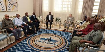 Adm. Rabiee discusses ways of joint cooperation with the delegation of ambassadors of Southern African Development Community
