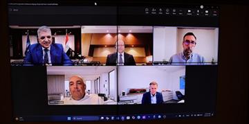 Via Video conference Suez Canal Authority and Hapag-Lloyd Discuss Ways to Enhance Cooperation