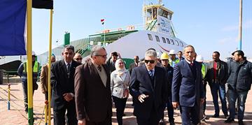 الفريق أسامة ربيع يتابع مخطط مشروع إنشاء كوبري بورسعيد العائم الجديد للربط بين بورسعيد وبورفواد خلال جولته التفقدية بعدد من مواقع العمل ببورسعيد