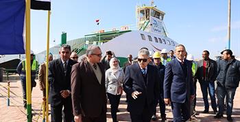 الفريق أسامة ربيع يتابع مخطط مشروع إنشاء كوبري بورسعيد العائم الجديد للربط بين بورسعيد وبورفواد خلال جولته التفقدية بعدد من مواقع العمل ببورسعيد