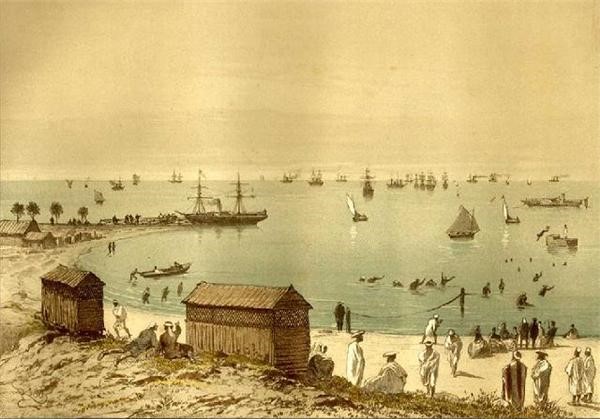 Flotte de célébration au Lac Timsah
